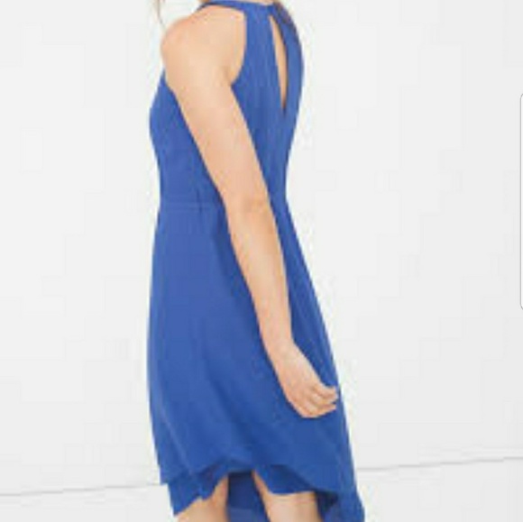 Braided Halter Asymmetrical Dress - Picture 2 of 3